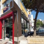 Τελικό αποτέλεσμα το κρεοπωλείο έτοιμο μετά την διαμόρφωση της πρόσοψης: